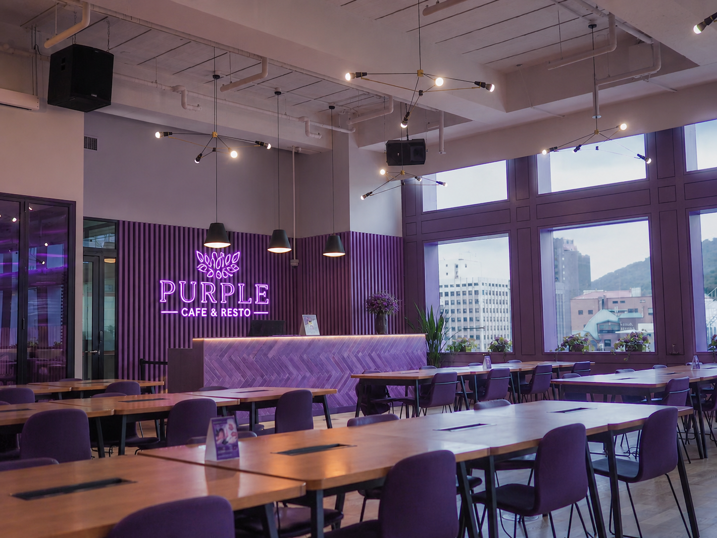 Purple Cafe & Resto
